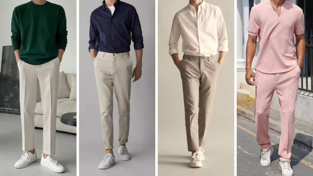 plain and pattern styles for men