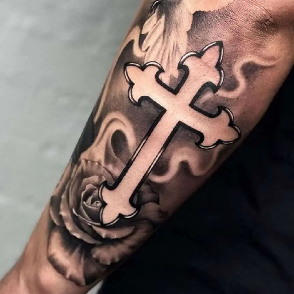 Tattoo Ideas for men —cross design