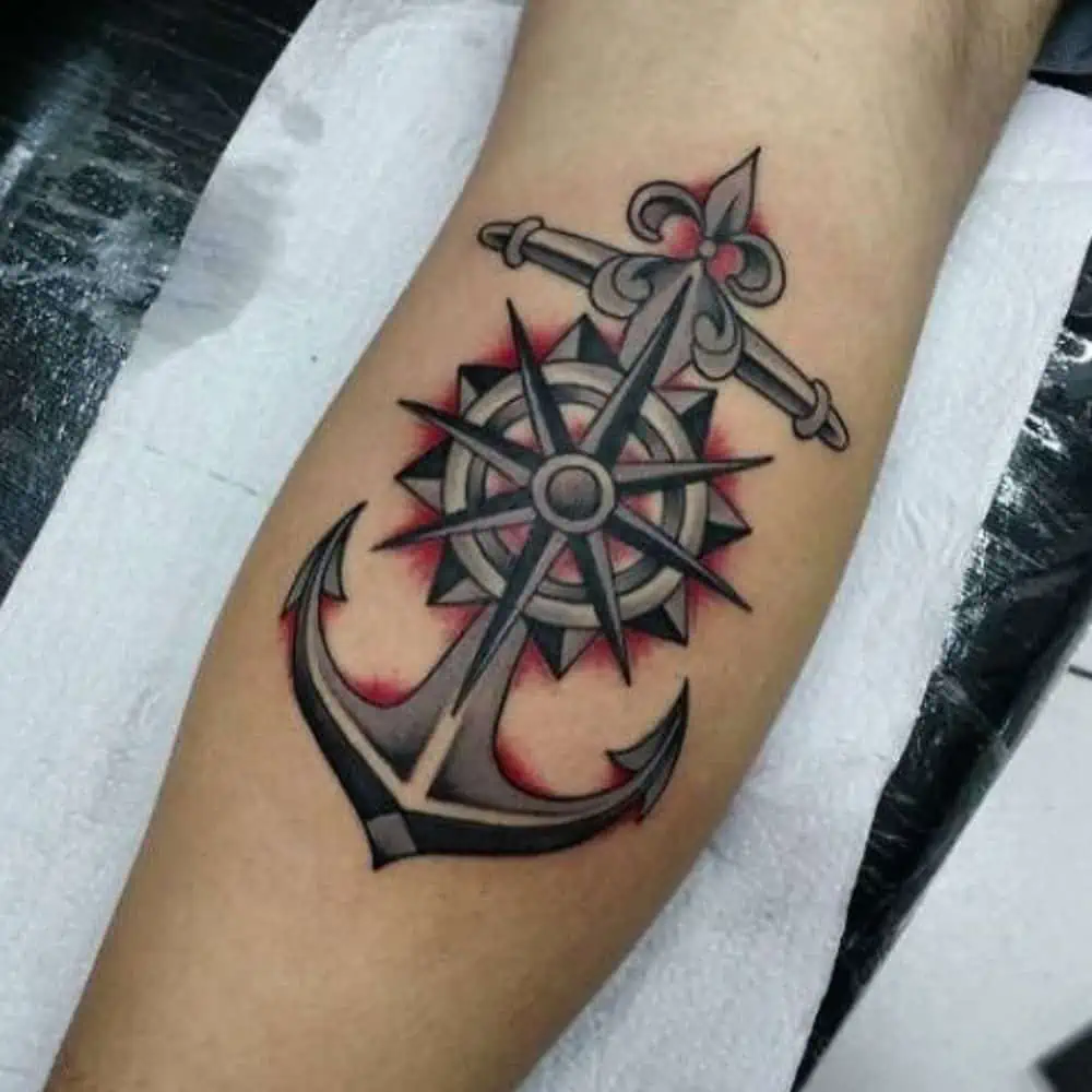 Tattoo Ideas for men —Anchor tattoo