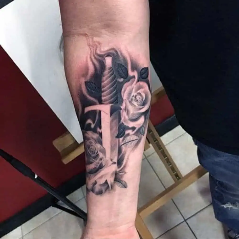 Tattoo Ideas for men —dagger designs
